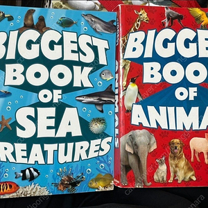 Biggest book of sea, Biggest book of animal