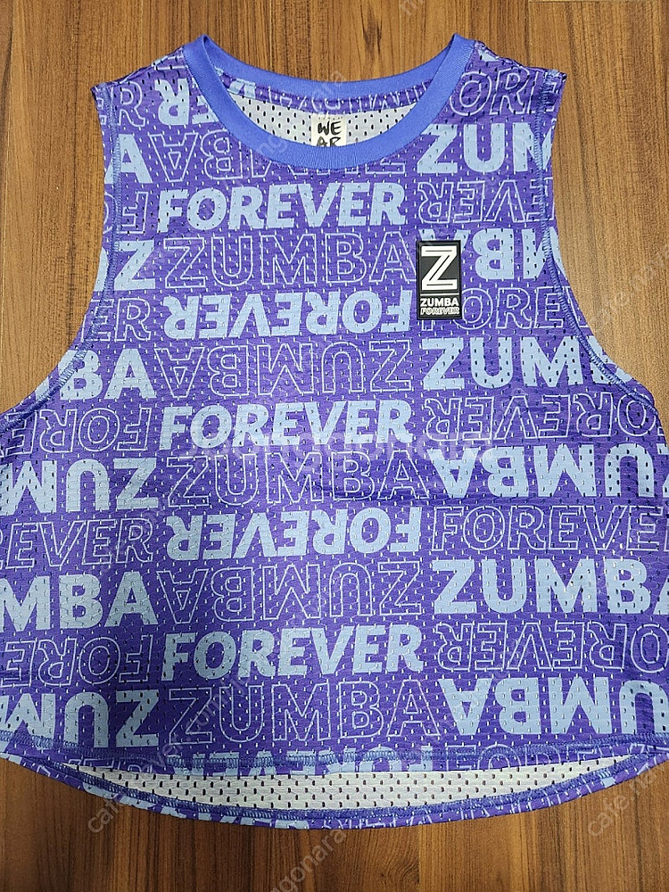 줌바웨어 메쉬탑 xs--0