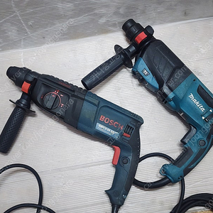 보쉬 앙카드릴(GBH 2-26RE), 계양 앙카드릴(RHD-263), 밀워키 충전 로타리 해머드릴(milwaukee/ CHP 902X), 료비 뿌레카(RYOBI/ CH-465)