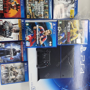 플레이스테이션4 (플스4 1tb) 외 레더리, gta 등 초인기 시디