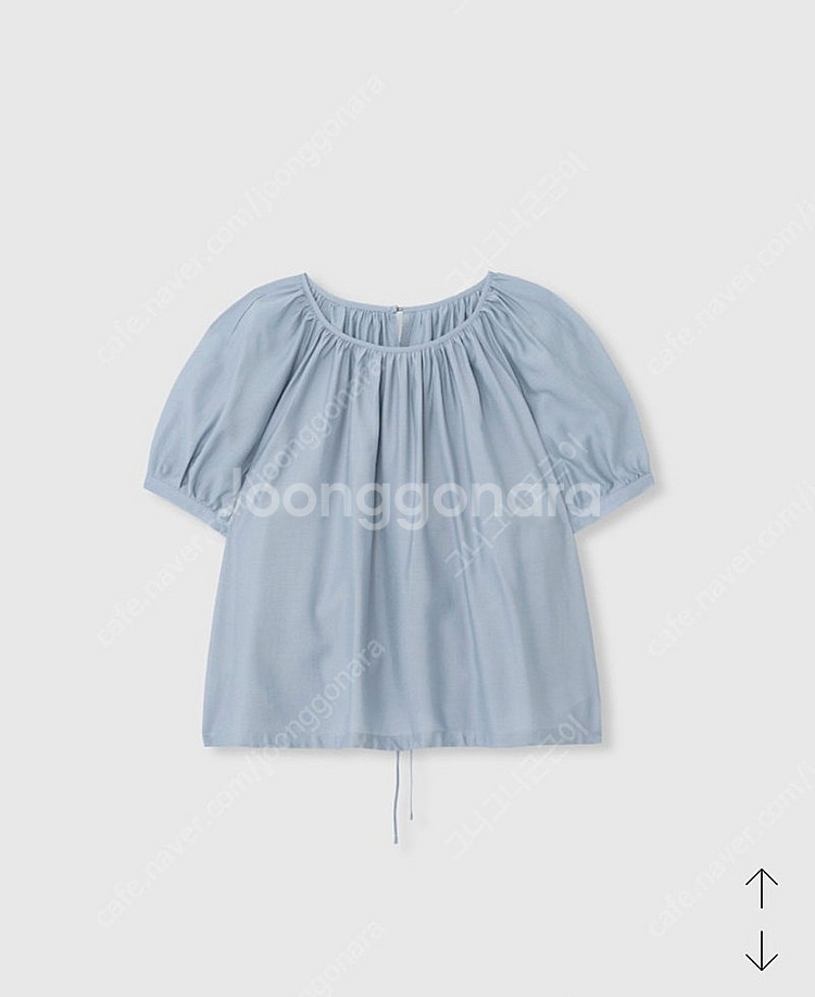 공드린 메이 셔링 블라우스 may shirring bl...--0