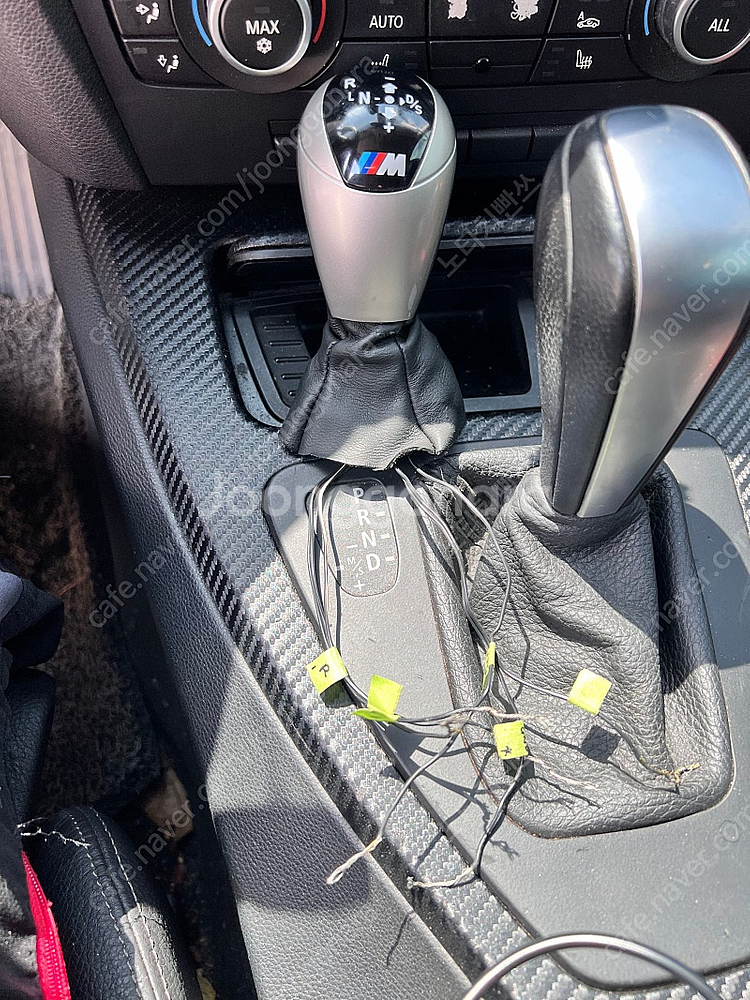 BMW E90 m쉬프트레버--1