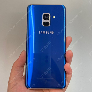 85933(울산중고폰) 갤럭시A8 2018 블루 32GB 판매합니다 6만원 텔레그램OK