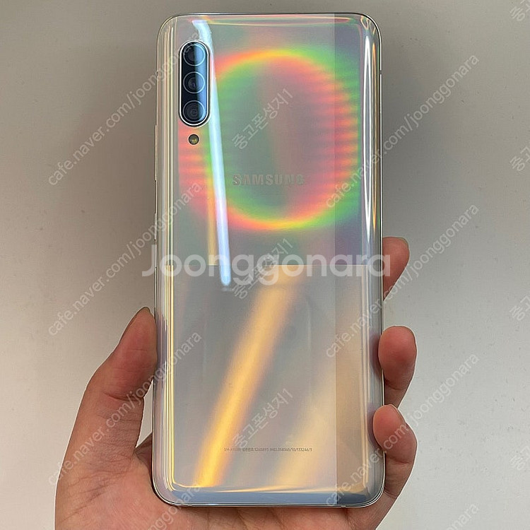 85962(울산중고폰) 갤럭시A90 화이트 128GB ...--0