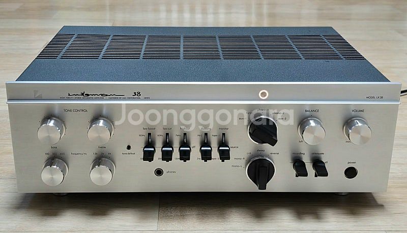 럭스만 진공관 인티앰프 LX38--0