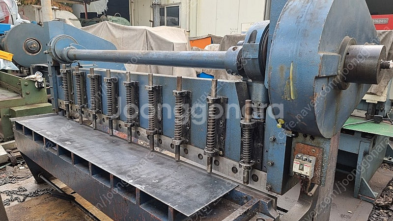 기아식 샤링기 절단기 8자 4.5티--1