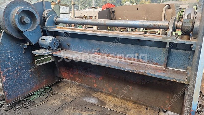 기아식 샤링기 절단기 8자 4.5티--4