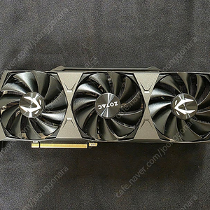 조택 RTX 3080 트리니티 OC Black 10GB