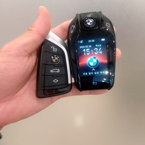 BMW 218d 스마트키 블랙 LCD로 개조 완료! 바로 사용 가능
