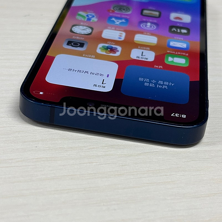아이폰12미니 블루색상 64용량 무잔상 상태좋은폰 22...--4