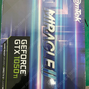 emTek GTX 1050Ti 미개봉 새제품 판매합니다.