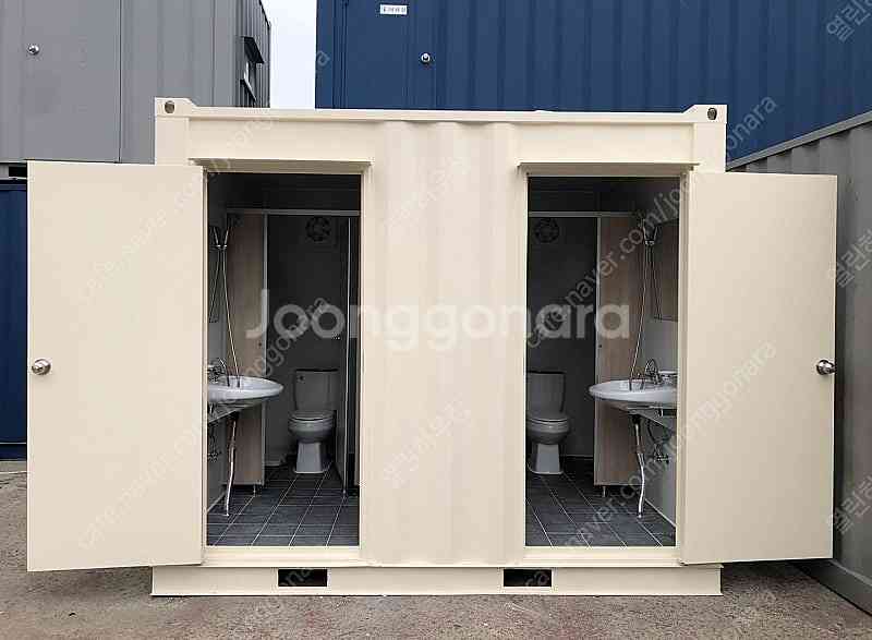 2.4m x 3m 남녀 컨테이너 화장실 판매해요.--0