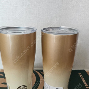 스타벅스 JDE 써모스 크리스마스 골드 텀블러 480ml