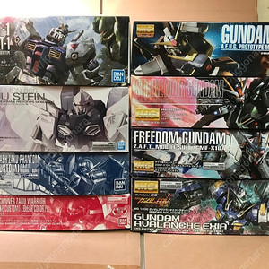 MG, RG, HG, 무등급, EX 건프라 팝니다.