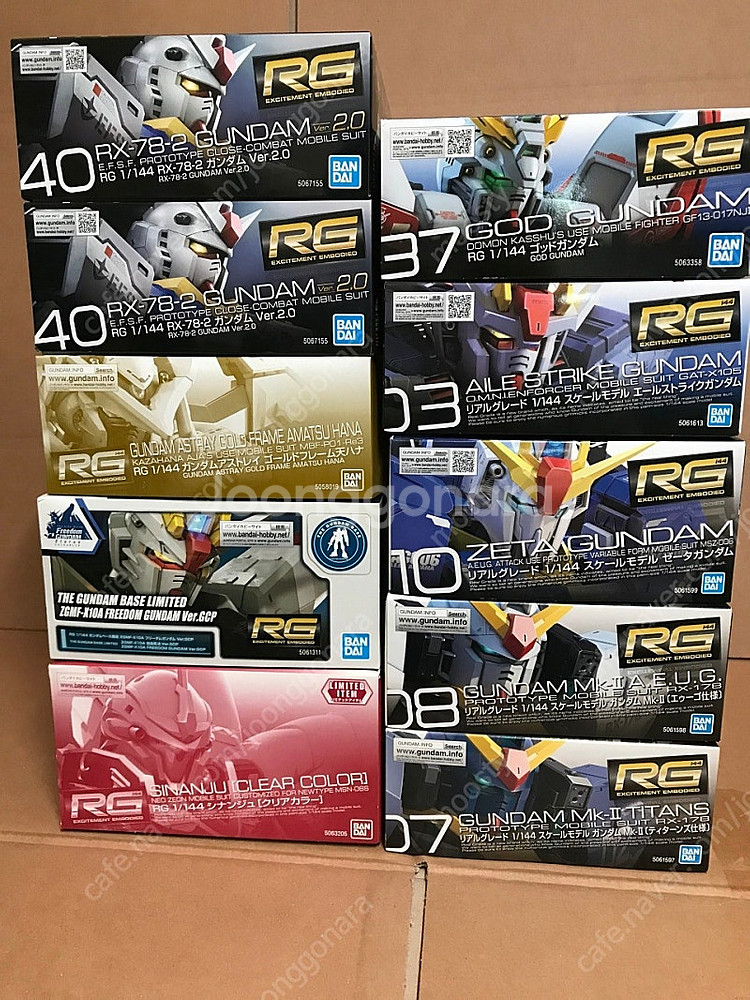 MG, RG, HG, 무등급, EX 건프라 팝니다.--4