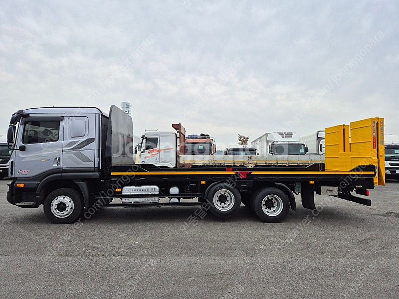 **태건특장 신품 자동사다리장착**대우 프리마5톤앞축 어부바카고//적재함6250//로얄280마력//2018년11월등...--3