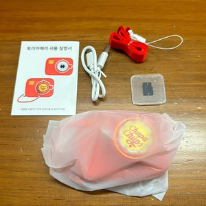 추파춥스 틴 케이스(사탕 150개) 토이 카메라 미개봉 한정판