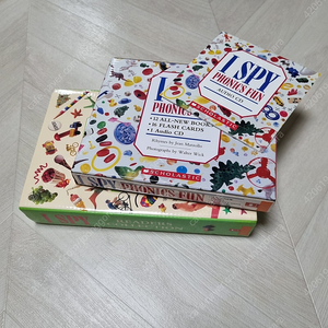 i spy 아이 스파이 영어책 세트 2box(리더스컬랙션+파닉스펀)+cd1 새책수준