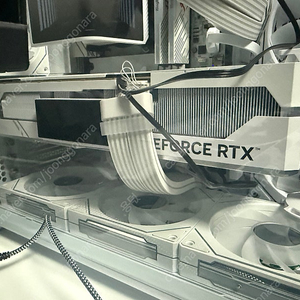 rtx4080 super 불칸 용에디션 화이트 풀박스