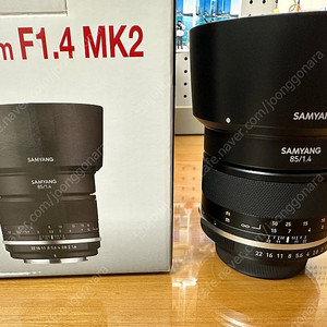 삼양 85mm F1.4 MK2 렌즈 니콘 F마운트
