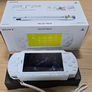 [PSP-1005 kcw 밸류팩 세라믹 화이트] 박스 및 주변용품 포함