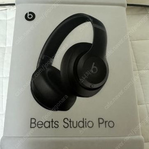 미개봉 애플 정품 Beats Studio Pro 무선 헤드폰 블랙 비츠 스튜디오 프로