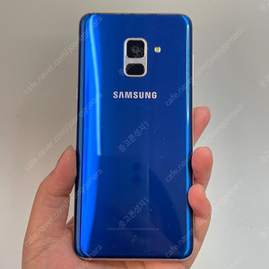 85933(울산중고폰) 갤럭시A8 2018 블루 32GB 판매합니다 6만원 텔레그램OK