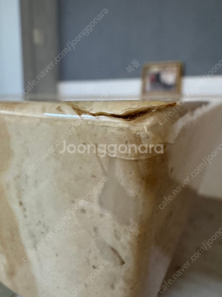 (무료나눔)4인용 대리석 식탁--7