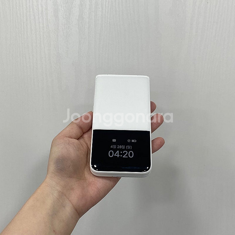 86296 스타일폴더폰2 화이트 32GB 실사용 한달 ...--2