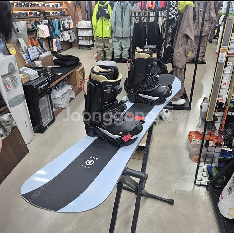 스노우보드 세트(라이드 데크&클루 바인딩)--2