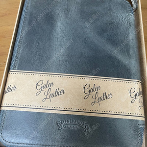 Leather Zippered A5 Notebook Folio - Crazy Horse Smoky
