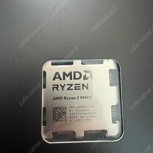 라이젠 9600x 국내정발 미개봉 팝니다
