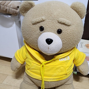 테드2 옐로우 후드티 곰인형(택배포함)