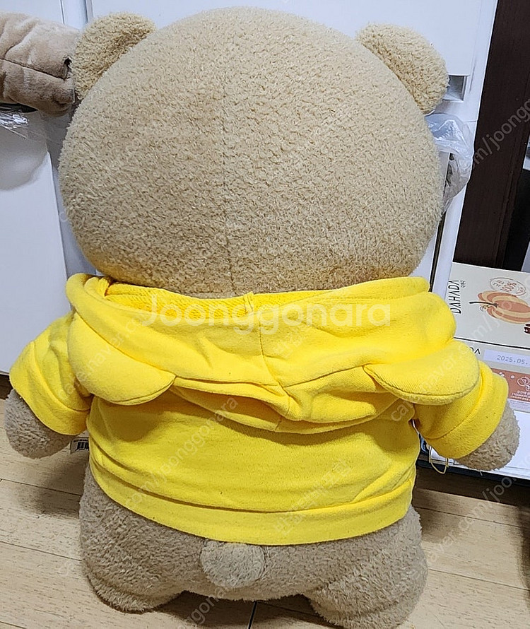테드2 옐로우 후드티 곰인형(택배포함)--3