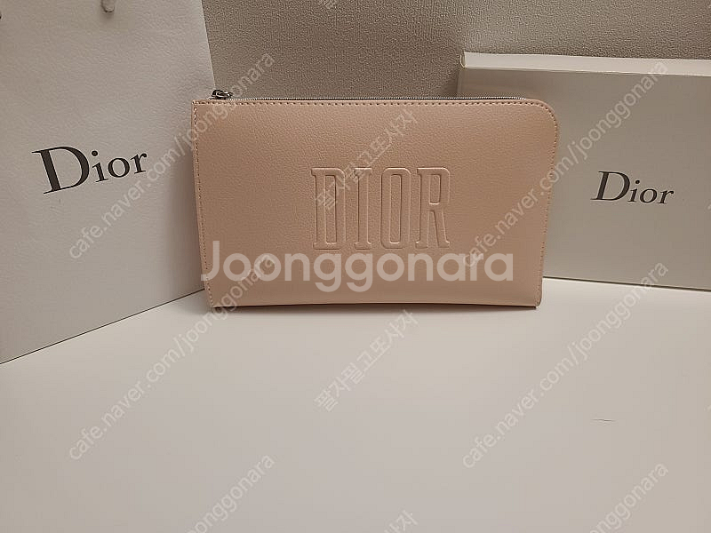정품) 미사용 디올 파우치 (코스메틱)--0