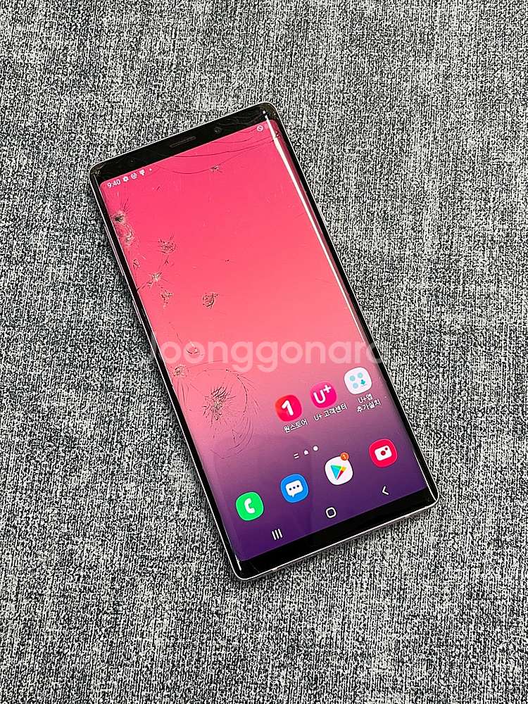 (대용량) 갤럭시노트9 퍼플 512G 가성비폰 검수완료...--3