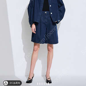 타임 데님 자켓 버뮤다 팬츠
