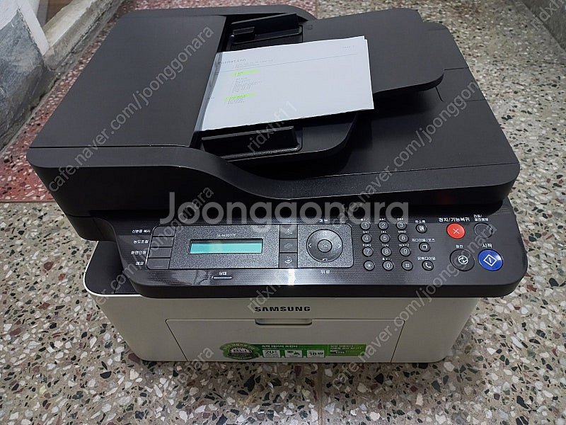 복합기삼성레이져 SL-M2077F 480매사용 제품 새...--0