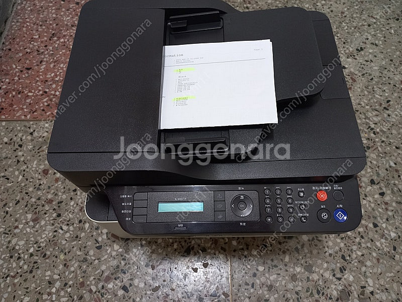 복합기삼성레이져 SL-M2077F 480매사용 제품 새...--1