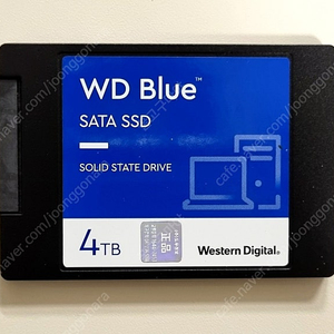 WD SSD 4TB BLUE 4테라 SATA 판매!