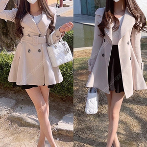 메이윤 제작 숏 트렌치코트