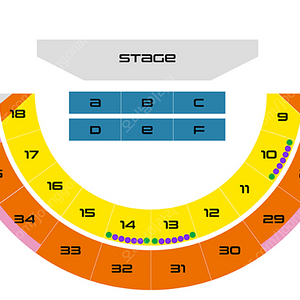 잔나비 콘서트 플로어 2층 3층 연석