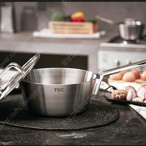 스텐냄비 스테인레스냄비 스테인리스냄비 TEC 316 스테인레스 통5중 코니칼 냄비 18cm