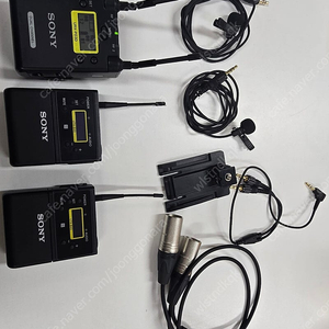 소니 UWP-D27 2채널 URX-P41D 수신기1대+UTX-B40