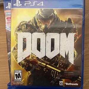 PS4 둠 리부트팝니다.