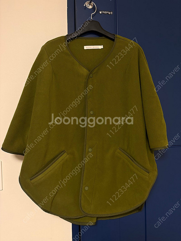 부디무드라 fleece poncho-small--2