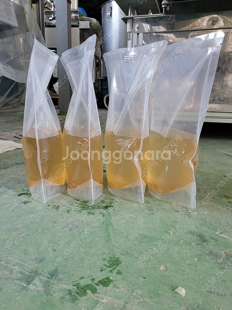 중고 국산 액상 충진 소형 로타리 포장기 로터리 포장기...--7