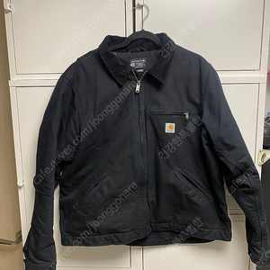 칼하트 US 디트로이트 자켓, 워크 자켓, 검정, XL(US), 현행 모델, 103828, OJ3828-M