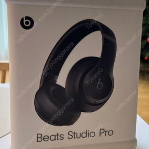 미개봉 애플 정품 Beats Studio Pro 무선 헤드폰 블랙 비츠 스튜디오 프로
