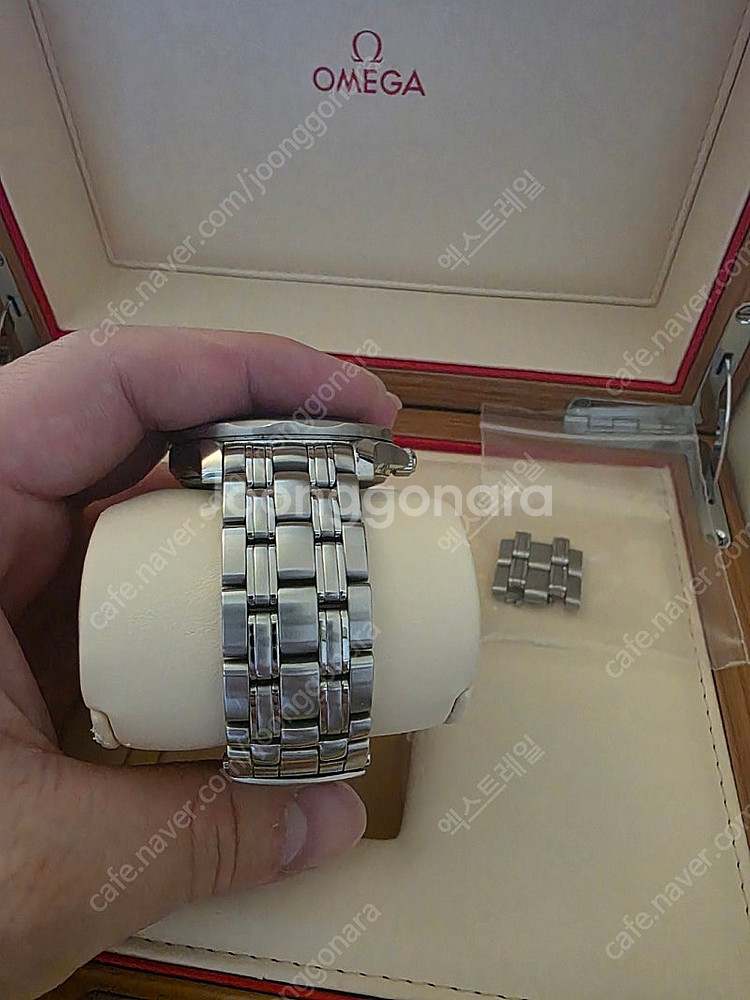 오메가 씨마300 씨마스터 구형 2018년식 청판--3